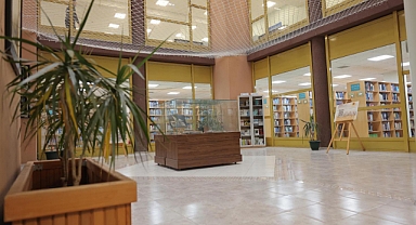 YENİLEME ÇALIŞMALARI TAMAMLANAN MERKEZ KÜTÜPHANEMİZ VİZE VE FİNAL DÖNEMLERİNDE 24 SAAT AÇIK OLACAK