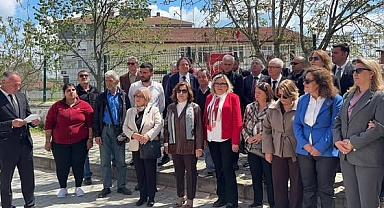 Babaeski’de CHP’den Milli Eğitim Protestosu