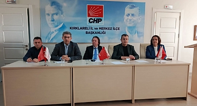 CHP Kırklareli’nde Geleneksel Çarşamba Toplantısı Yapıldı