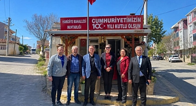 İYİ Parti Babaeski Teşkilatından Hamidiye Mahallesi’ne Ziyaret