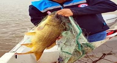 Kayalıköy Barajı'nda kaçak avlanan 2 kişiye 94 bin lira ceza