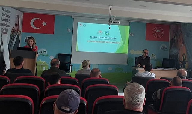 Kırklareli’nde Üreticilere Bitki Koruma Eğitimi