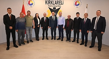 Kırklareli TSO’da Kritik Ziyaret! Çalışma Hayatı ve İstihdam Masaya Yatırıldı