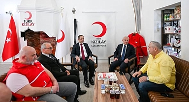 Kırklareli Valisi Uğur Turan’dan Lüleburgaz’da Esnaf ve Kızılay Ziyareti