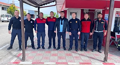 Babaeski Belediye Başkanı Dr. Fırat Yayla’dan İtfaiye Personeline Hafta Sonu Ziyareti