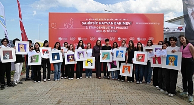 BÜYÜKŞEHİR'DEN CAN DOSTLARI İÇİN DEV ADIM: SAHİPSİZ HAYVAN BAKIMEVİ'NİN 2. ETABI AÇILDI