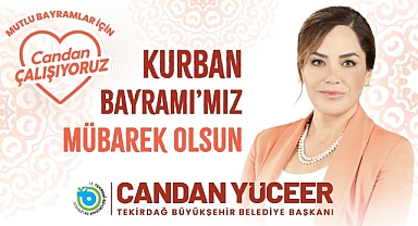 Candan Yüceer’den Kurban Bayramı Mesajı