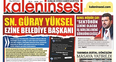 Ezine’de Gazete ile Belediye Başkanı Arasında Gerilim Büyüyor