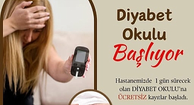 Kırklareli Eğitim ve Araştırma Hastanesi’nde Diyabet Eğitim Okulu Kayıtları Başladı