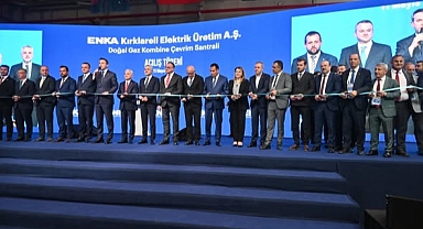Kırklareli’nde Dev Enerji Yatırımı Hizmete Açıldı