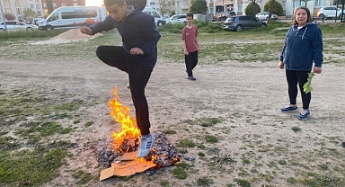 Kırklareli’nde Hıdırellez Coşkusu Mahallelerde Renkli Görüntülere Sahne Oldu