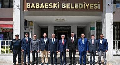 Kırklareli Protokolünden Babaeski Belediyesi’ne Ziyaret
