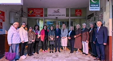 Kırklareli Valisi Uğur Turan’dan Türk Anneler Derneği’ne Anlamlı Ziyaret