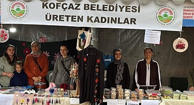 Kofçaz Belediyesi Üreten Kadınlar Standı Festivale Renk Katıyor