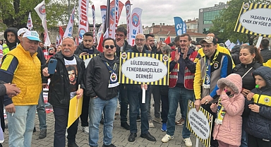 LÜLEBURGAZ’DA 1 MAYIS COŞKUSU BÜYÜK KATILIMLA BAŞLADI