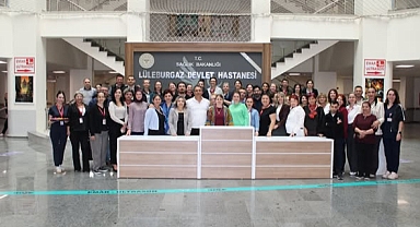 Lüleburgaz Devlet Hastanesi’nde Kurban Bayramı Coşkusu