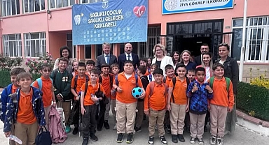 “Sağlıklı Çocuk Sağlıklı Gelecek” Projesi Kapsamında Ziya Gökalp İlkokulu’na Ziyaret