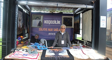 Yüzyıllık Keçecilik Sanatı Kırklareli’nde Vatandaşlarla Buluştu