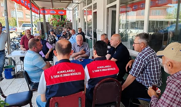 Kırklareli’nde Dolu ve Kuvvetli Yağışın Ardından Tarım Alanlarında İnceleme