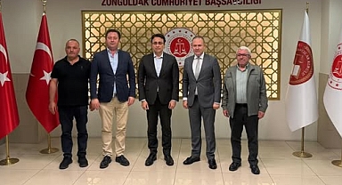 Kırklareli TSO'dan Zonguldak Cumhuriyet Başsavcısı Gökhan Kapağan'a Ziyaret