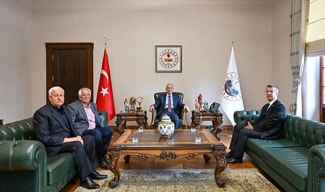 Kırklareli Valisi Uğur Turan, Babaeski Kaymakamı ve Köy Muhtarlarını Kabul Etti