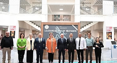 Kırklareli Valisi Uğur Turan Lüleburgaz Devlet Hastanesi’nde İncelemelerde Bulundu